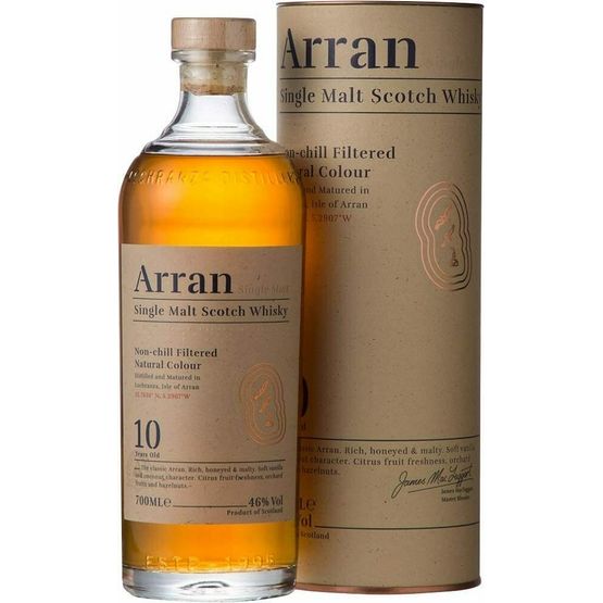 Arran 10 Year Old Single Malt Whisky (70cl)