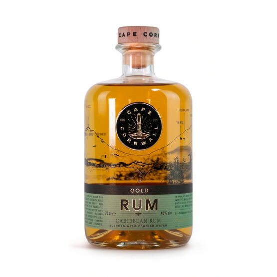 Cape Cornwall Gold Rum (70cl)