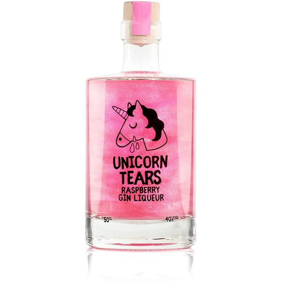 Unicorn Tears Raspberry Gin Liqueur (50cl)