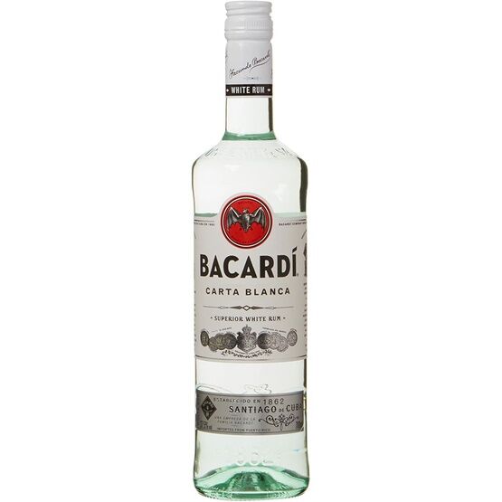 Bacardi Carta Blanca Premium White Rum (70cl)