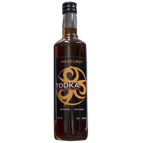 Todka - Hazelnut & Toffee Flavoured Vodka (70cl, 26%)