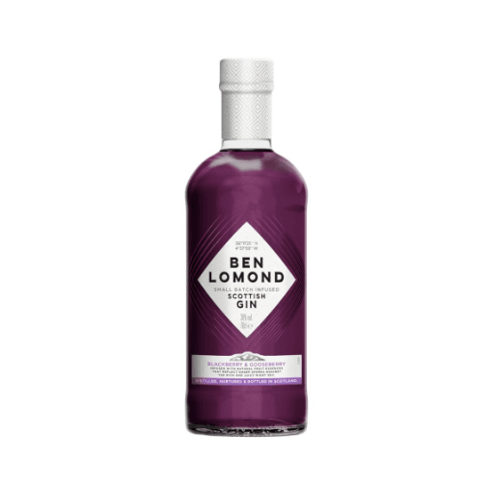 Ben Lomond Scottish Gin - Blackberry &amp; Gooseberry (70cl, 38%)