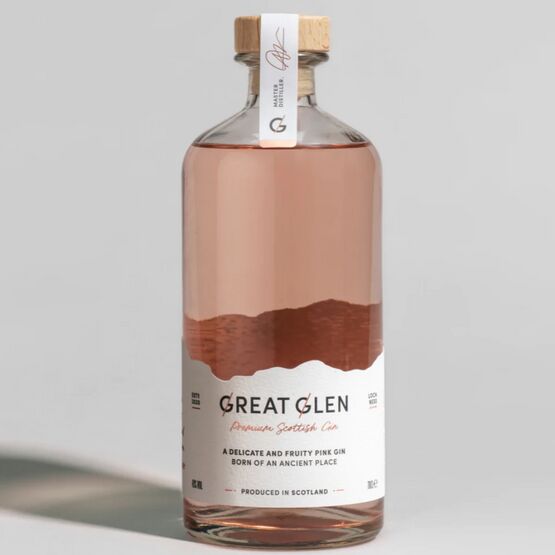 Great Glen - Premium Scottish Pink Gin Pink Gin (70cl, 43%)