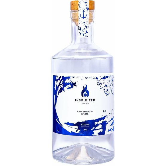 Inspirited Gin - Navy Strength Spiced (70cl, 57.1%)